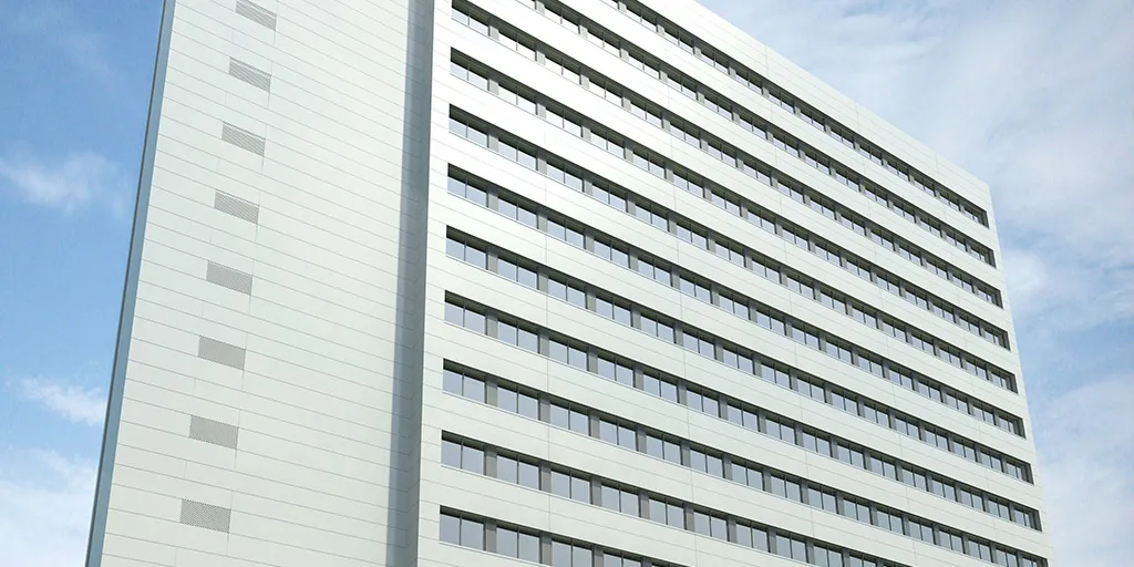 Dreier Hochhaus